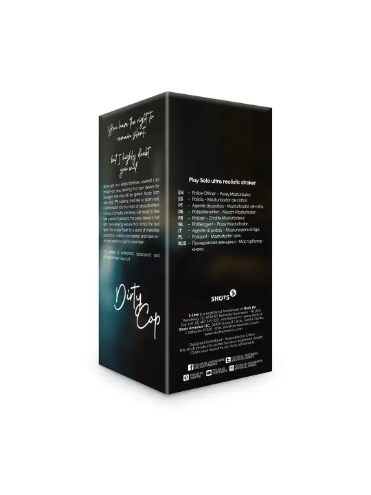 MASTURBADOR VAGINA POLICE OFFICER FLESH S-LINE