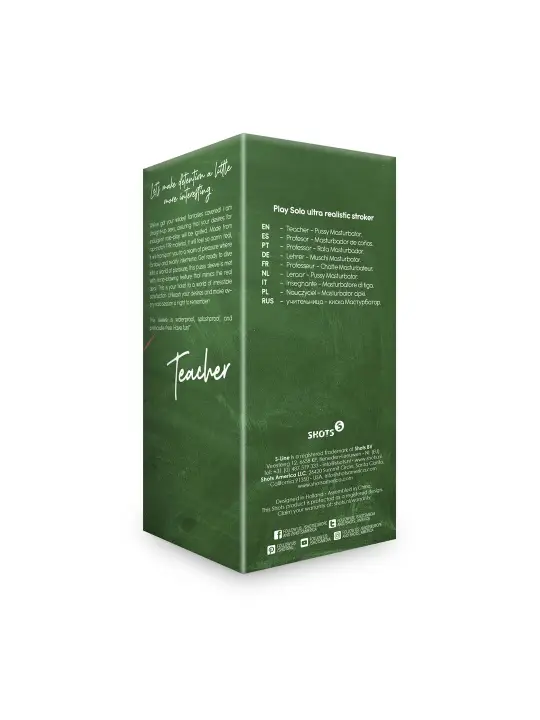 MASTURBADOR VAGINA TEACHER TAN S-LINE