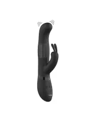 VIBRADOR IZARA ROTATING BEADS RABBIT BLACK VIVE