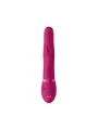 VIBRADOR IZARA ROTATING BEADS RABBIT ROSA VIVE