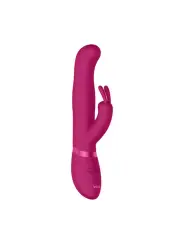 VIBRADOR IZARA ROTATING BEADS RABBIT ROSA VIVE