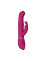 VIBRADOR IZARA ROTATING BEADS RABBIT ROSA VIVE