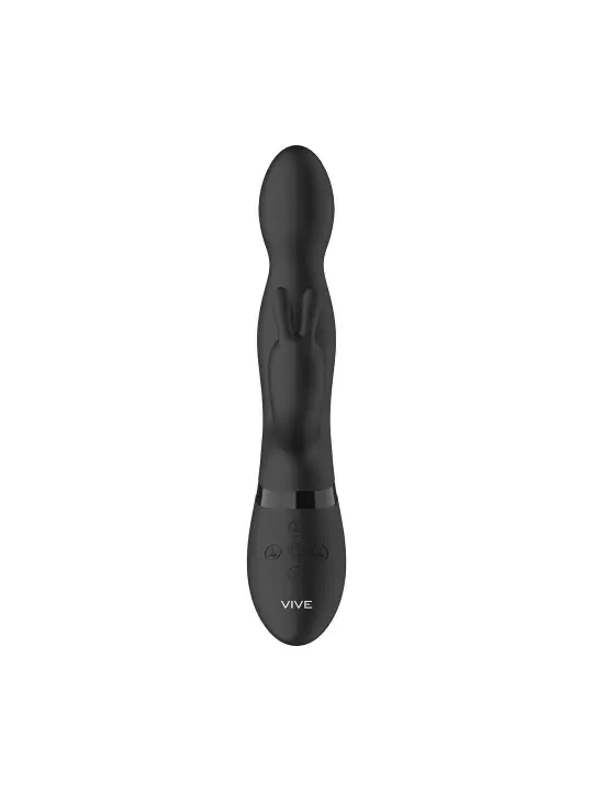 VIBRADOR NIVA ROTATING RABBIT PRETO VIVE