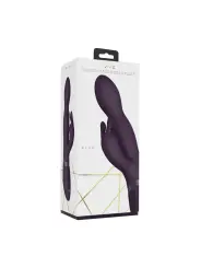 VIBRADOR NIVA ROTATING RABBIT ROXO VIVE