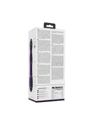 VIBRADOR NIVA ROTATING RABBIT ROXO VIVE