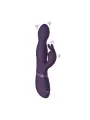 VIBRADOR NIVA ROTATING RABBIT ROXO VIVE