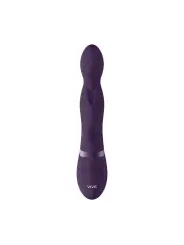 VIBRADOR NIVA ROTATING RABBIT ROXO VIVE