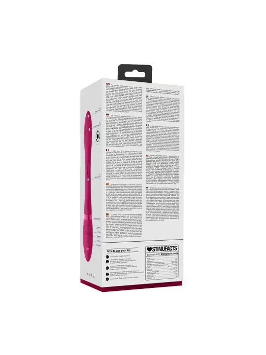 VIBRADOR MIRA SPINNING G-SPOT RABBIT ROSA VIVE 