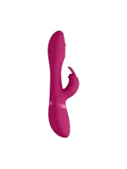 VIBRADOR MIRA SPINNING G-SPOT RABBIT ROSA VIVE 