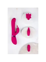 VIBRADOR ETSU PULSE WAVE G-SPOT RABBIT ROSA VIVE