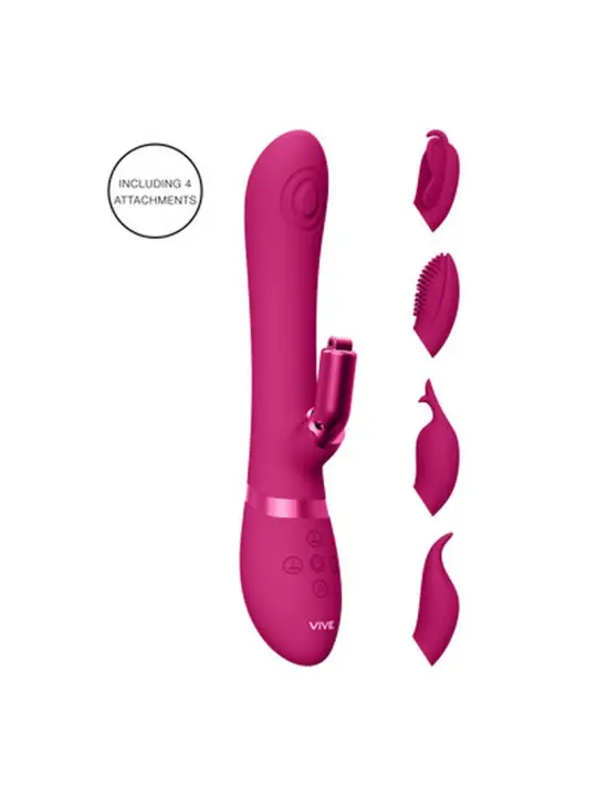 VIBRADOR ETSU PULSE WAVE G-SPOT RABBIT ROSA VIVE