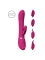 VIBRADOR ETSU PULSE WAVE G-SPOT RABBIT ROSA VIVE