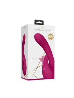 VIBRADOR MIKI PULSE WAVE FLICKERING G-SPOT ROSA VIVE 