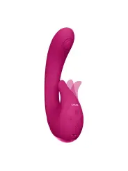 VIBRADOR MIKI PULSE WAVE FLICKERING G-SPOT ROSA VIVE 