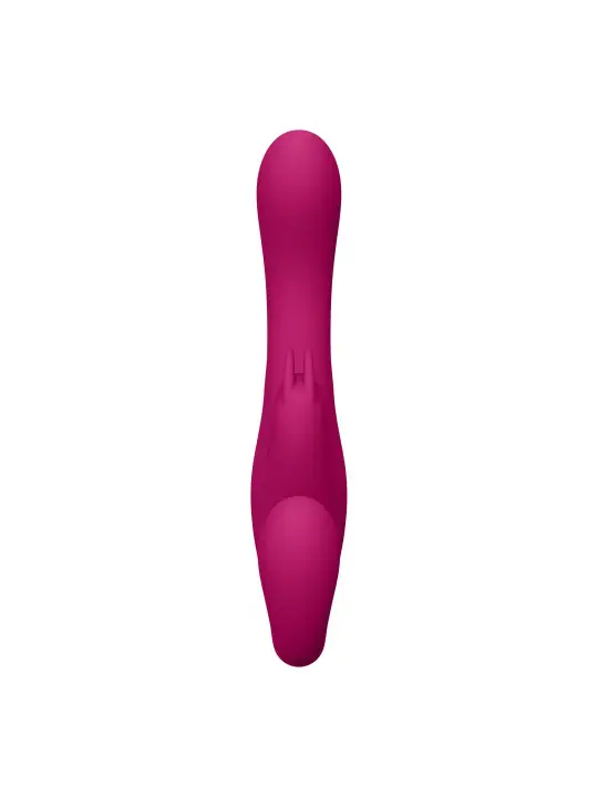 STRAP-ON SEM ARNÊS SUKI VIBRATING RABBIT ROSA VIVE