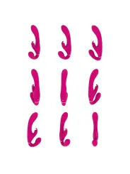 STRAP-ON SEM ARNÊS SUKI VIBRATING RABBIT ROSA VIVE