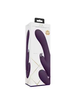 STRAP-ON SEM ARNÊS SUKI VIBRATING RABBIT ROXO VIVE