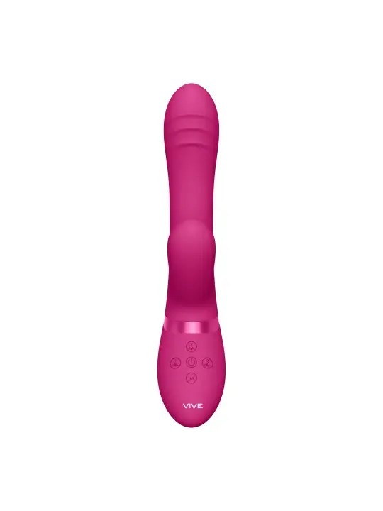 VIBRADOR TANI FINGER MOTION WITH PULSE-WAVE ROSA VIVE 