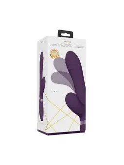 VIBRADOR TANI FINGER MOTION WITH PULSE-WAVE ROXO VIVE 