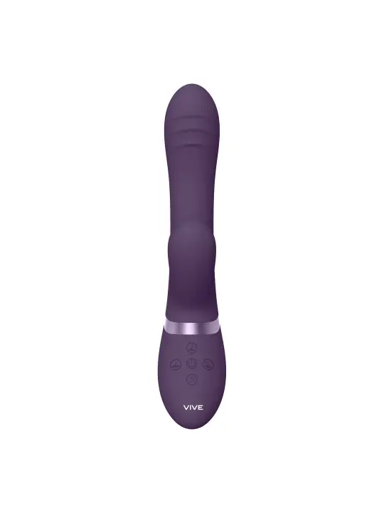 VIBRADOR TANI FINGER MOTION WITH PULSE-WAVE ROXO VIVE 