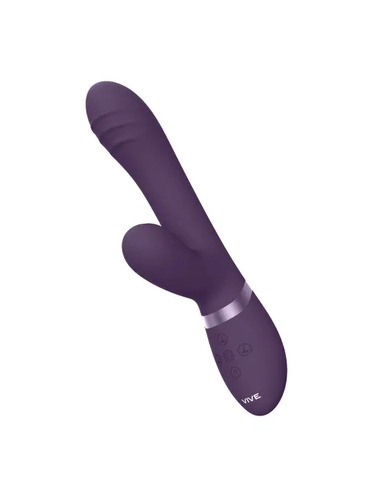 VIBRADOR TANI FINGER MOTION WITH PULSE-WAVE ROXO VIVE 