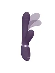 VIBRADOR TANI FINGER MOTION WITH PULSE-WAVE ROXO VIVE 