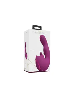 VIBRADOR YUMI FINGER MOTION AND FLICKERING TONGUE ROSA VIVE 