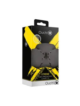 AFASTADORES XTREME LABIA SPREADER WITH CLAMPS PRETO OUCH!