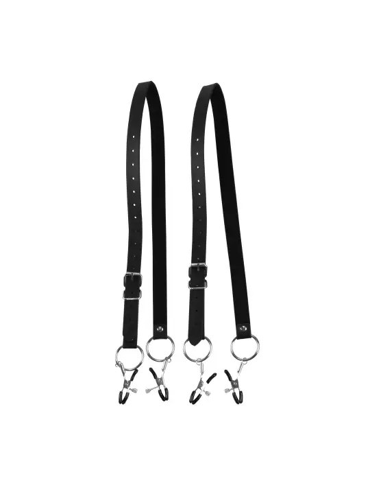 AFASTADORES XTREME LABIA SPREADER WITH CLAMPS PRETO OUCH!