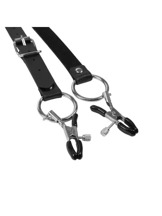 AFASTADORES XTREME LABIA SPREADER WITH CLAMPS PRETO OUCH!