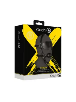 MÁSCARA COM VENDA E MORDAÇA EXTREME OUCH!