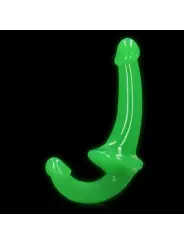 STRAP-ON SEM ARNÊS GLOW IN THE DARK 6'' / 13,5 CM REALROCK