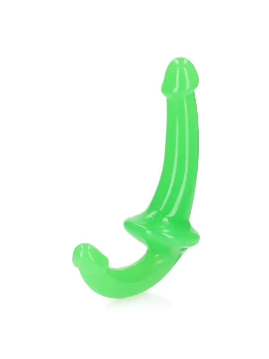 STRAP-ON SEM ARNÊS GLOW IN THE DARK 6'' / 13,5 CM REALROCK