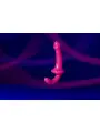 STRAP-ON SEM ARNÊS GLOW IN THE DARK 6'' / 13,5 CM ROSA REALROCK
