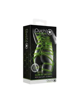 CORDA BONDAGE FLUORESCENTE GLOW IN THE DARK 16.4 FT /5 M OUCH!