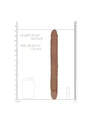 DILDO DUPLO TAN 14 / 36 CM REALROCK