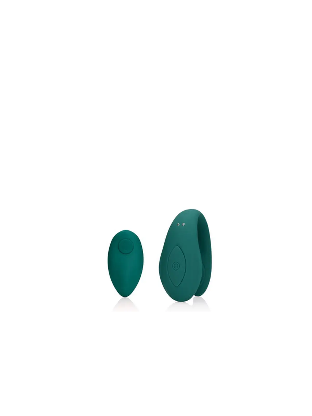 VIBRADOR DE CASAL COM COMANDO BIMINI BLUE LOVELINE