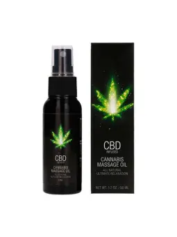 ÓLEO DE MASSAGEM COM CBD CANNABIS 2 FL OZ 50 ML PHARMQUESTS