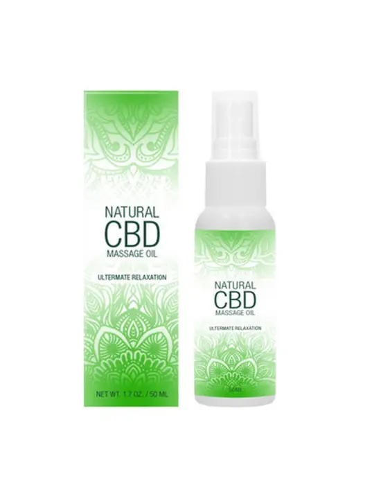 ÓLEO DE MASSAGEM COM CBD NATURAL CBD 2 FL OZ 50 ML PHARMQUESTS