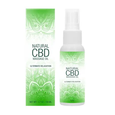 ÓLEO DE MASSAGEM COM CBD NATURAL CBD 2 FL OZ 50 ML PHARMQUESTS