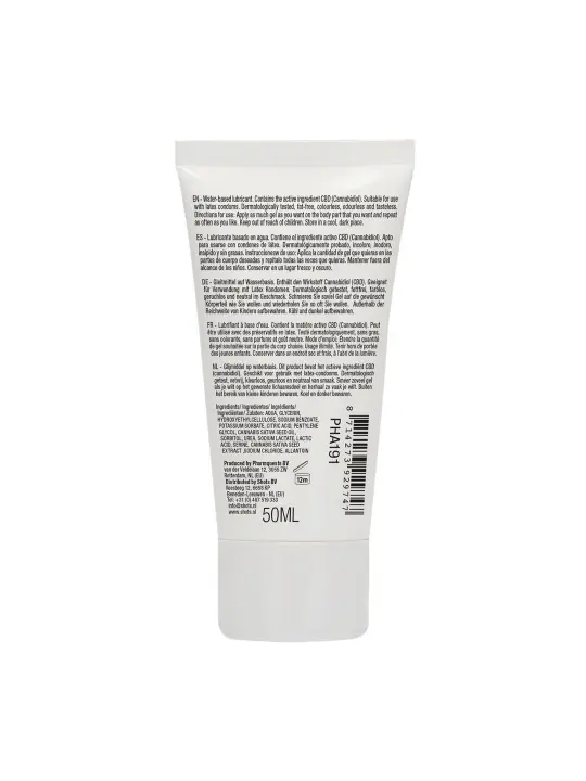 LUBRIFICANTE À BASE DE ÁGUA NATURAL CBD 2 FL OZ 50 ML PHARMQUESTS