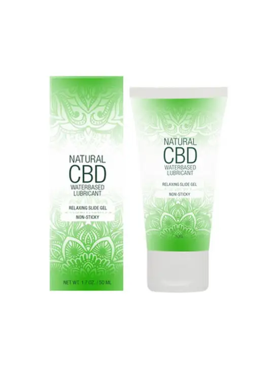 LUBRIFICANTE À BASE DE ÁGUA NATURAL CBD 2 FL OZ 50 ML PHARMQUESTS