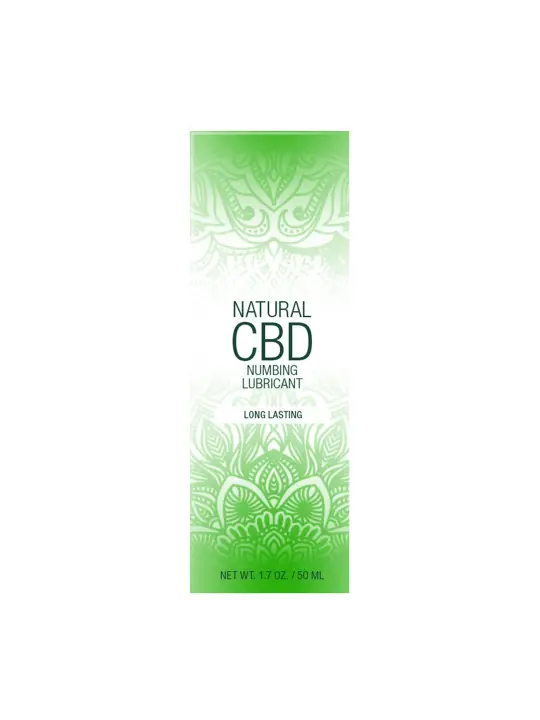 LUBRIFICANTE ANESTESIANTE À BASE DE ÁGUA NATURAL CBD 2 FL OZ 50 ML PHARMQUESTS
