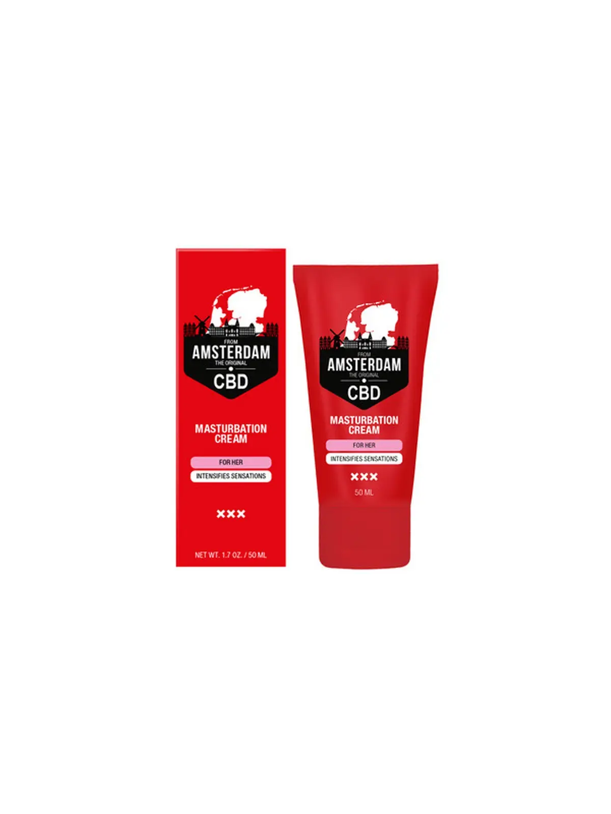 CREME PARA MULHER ORIGINAL CBD FROM AMSTERDAM 2 FL OZ 50 ML PHARMQUESTS