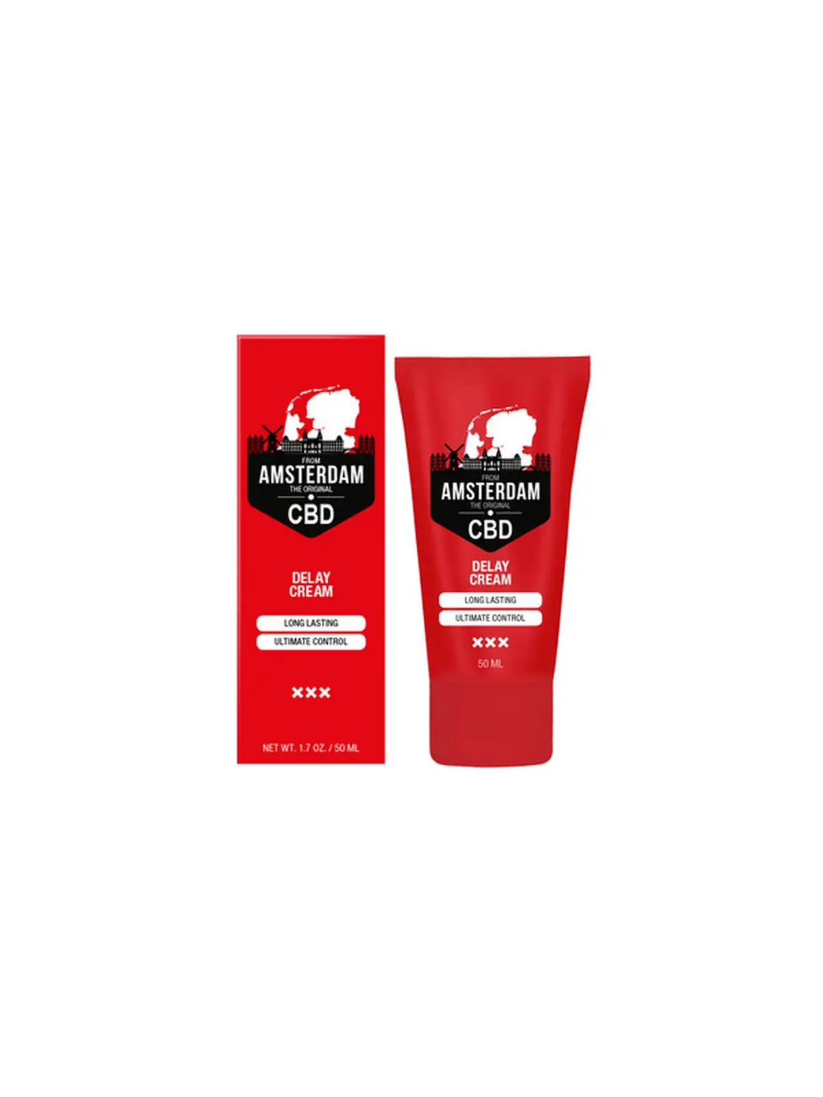 CREME RETARDANTE ORIGINAL CBD FROM AMSTERDAM 2 FL OZ 50 ML PHARMQUESTS