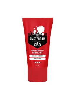 LUBRIFICANTE À BASE DE ÁGUA ORIGINAL CBD FROM AMSTERDAM 2 FL OZ 50 ML PHARMQUESTS
