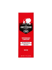 LUBRIFICANTE À BASE DE ÁGUA ORIGINAL CBD FROM AMSTERDAM 2 FL OZ 50 ML PHARMQUESTS