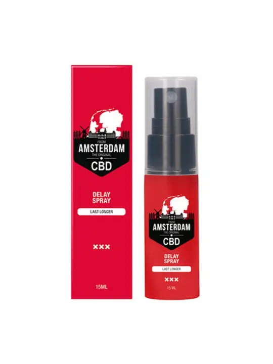 SPRAY RETARDANTE PARA HOMEM ORIGINAL CBD FROM AMSTERDAM 0.5 FL OZ 15 ML PHARMQUESTS