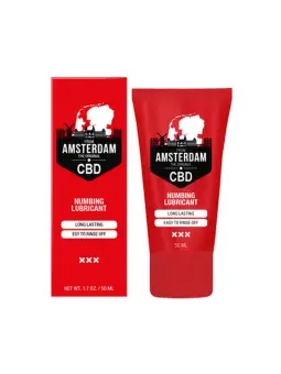 LUBRIFICANTE ANESTESIANTE À BASE DE ÁGUA ORIGINAL CBD FROM AMSTERDAM 2 FL OZ 50 ML PHARMQUESTS