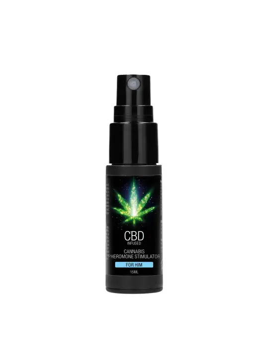 ATIVADOR DE FEROMONAS PARA HOMEM CBD CANNABIS 0.5 FL OZ 15 ML PHARMQUESTS